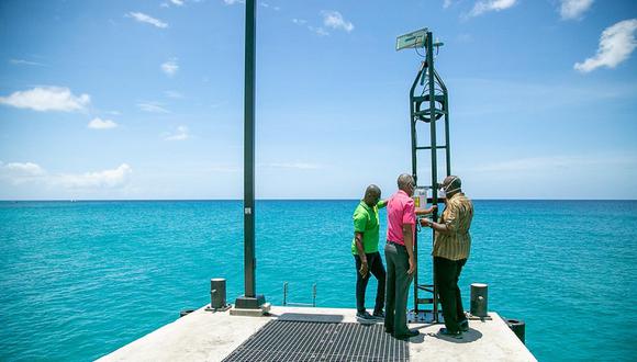 Reunión del Consorcio Regional de Sistemas de Alerta Temprana (REWSC) en Barbados. (Foto de UNDRR)