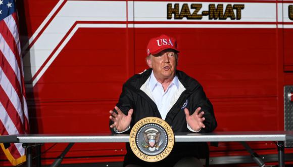 Donald Trump tiene planeado ir el martes a Kenosha, Wisconsin. (Foto: ROBERTO SCHMIDT / AFP).