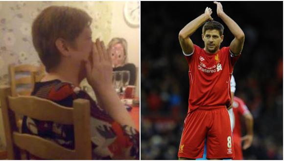 Steven Gerrard: hincha llora su salida del Liverpool