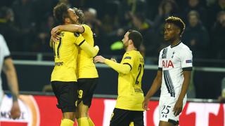 Borussia Dortmund goleó 3-0 al Tottenham por la Europa League