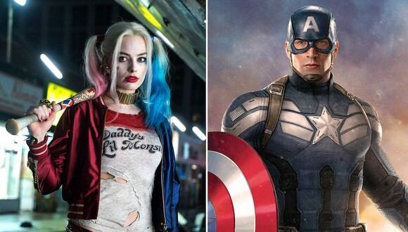 Harley Quinn y el Capitán América tienen un origen común. (Foto: DC Comics / Marvel).