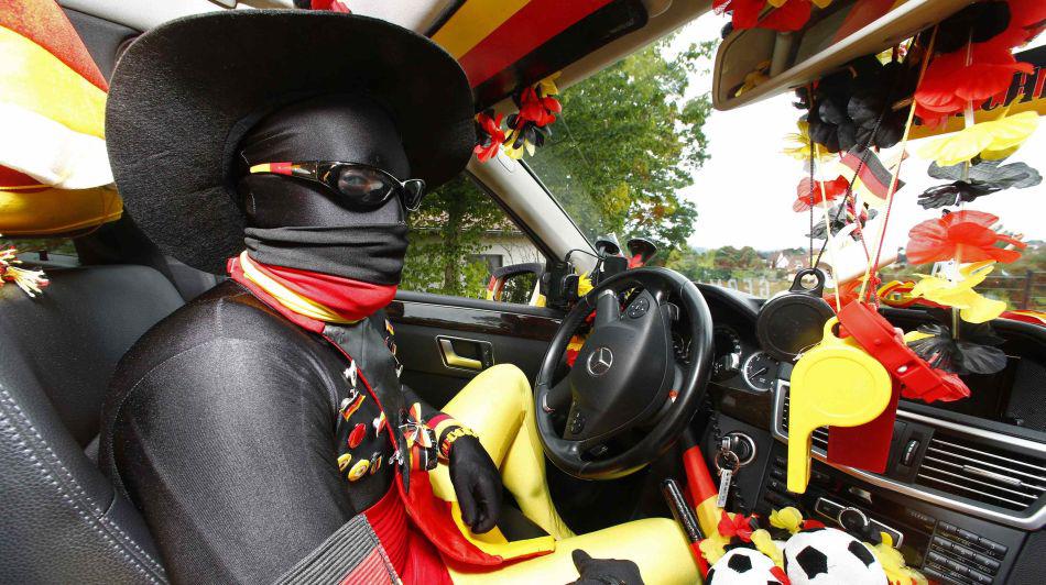 Marcel Klingbiel, el taxista alemán hincha de Brasil 2014 - 1