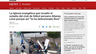Pelea entre hinchas de Alianza Lima contra evangélicos dio la vuelta al mundo [FOTOS]