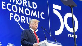 Davos: Donald Trump expone su triunfo en las negociaciones con China y México