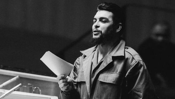 Guevara dio su discurso ante la Asamblea General de la ONU en 1964 en su uniforme de guerrilla. (Getty Images vía BBC)