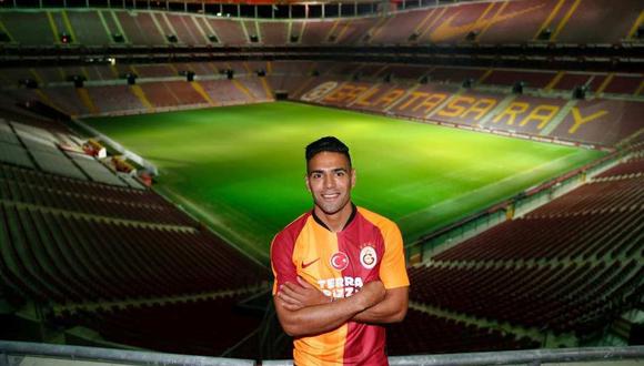 Radamel Falcao jugará en la liga turca desde esta temporada. (Foto: @GalatasaraySK)