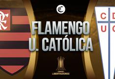 U. Católica vs. Flamengo EN VIVO: sigue EN DIRECTO el partido por la Copa Libertadores 2022