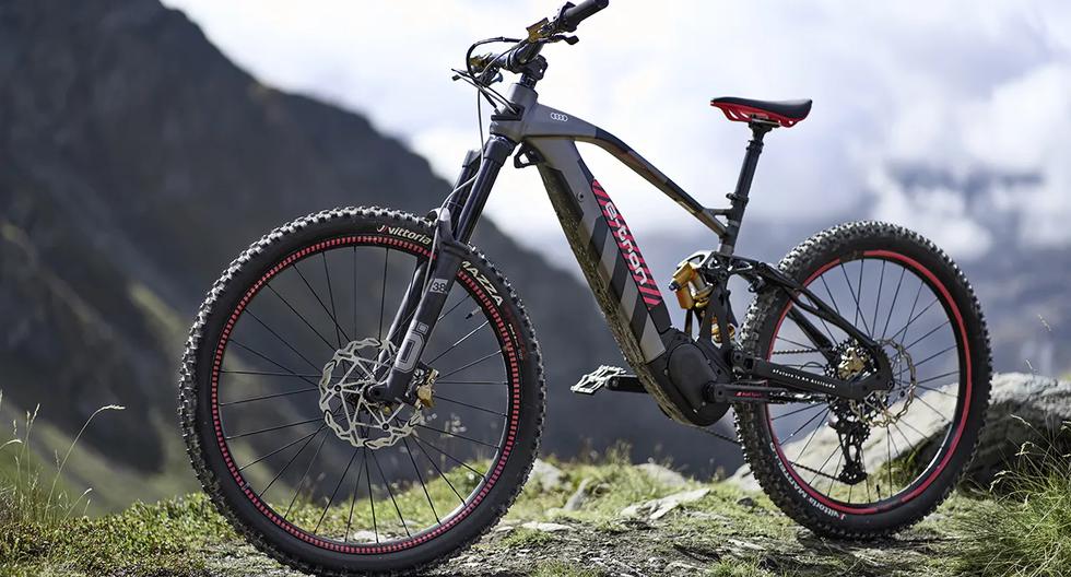 Audi electric mountainbike by Fantic: the brand’s first electric bike inspired by the RS Q e-tron off-roader