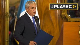 Congreso de Guatemala le retiró inmunidad al presidente Pérez