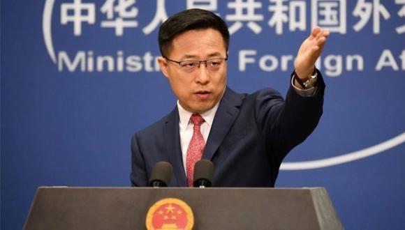 El subdirector del Departamento de Información del Ministerio de Relaciones Exteriores de China, Lijian Zhao, sugirió que Estados Unidos trajo el coronavirus a China. (Foto: AFP)