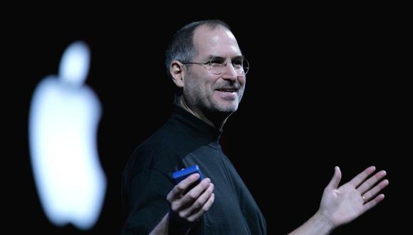 Foto de cuando el exdirector ejecutivo de Apple, Steve Jobs, pronunció un discurso de apertura en la Macworld Expo 2005 el 11 de enero de 2005 en San Francisco, California. (Foto: Justin Sullivan/ Getty Images/ AFP)