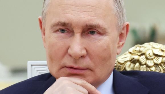 El presidente ruso Vladimir Putin. (Foto de Sergei SAVOSTYANOV / POOL / AFP)
