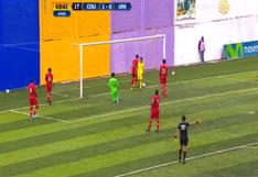 Universitario vs Comerciantes Unidos: William Palacio anota gol con complicidad de Cáceda