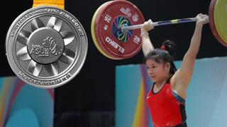 ¡Orgullo peruano! Shoely Mego gana medalla de plata en levantamiento de pesas en Juegos Suramericanos