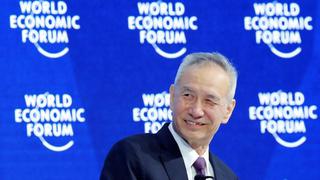 China envía a Davos al 'cerebro' tras su reforma económica