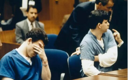 The brothers broke down in tears during the trial.
