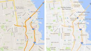 Google Maps: Así se ve el nuevo diseño del servicio de mapas