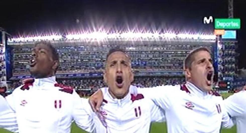 El himno peruano retumbó La Bombonera en la previa del Perú vs Argentina. (Video]: Movistar TV - YouTube)