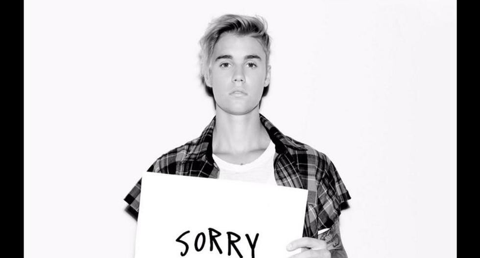 Justin Bieber feliz por el éxito de su canción Sorry (@justinbieber)