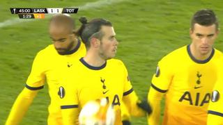 Tottenham vs. LASK: Gareth Bale empata el partido 1-1 en Austria por Europa League | VIDEO