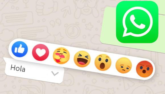 Ya podrás reaccionar a los mensajes desde WhatsApp Web. (Foto. WhatsApp)