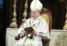 Cardenal Cipriani plantea referendo sobre matrimonio homosexual y píldora día siguiente