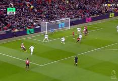 Manchester United vs. Fulham: el golazo de Ashley Young para el 1-0 en Old Trafford