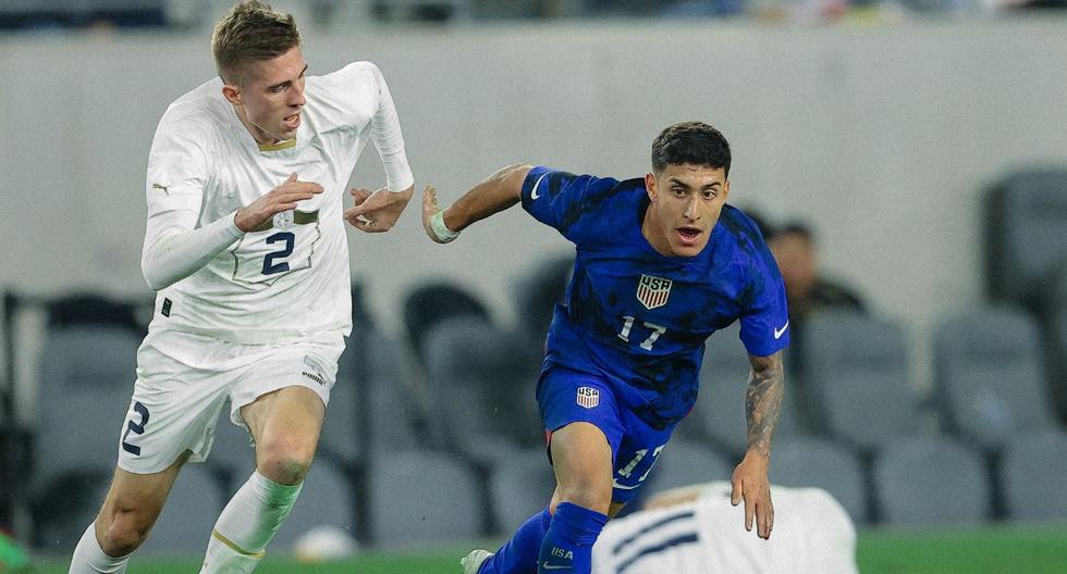 Estados Unidos perdió 1-2 ante Serbia en California. (Foto: USA)