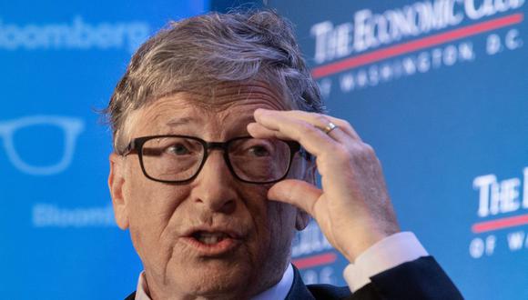 El cofundador de Microsoft, Bill Gates, habla en el Economic Club of Washington en Washington, DC, el 24 de junio de 2019 (Foto: NICHOLAS KAMM / AFP).