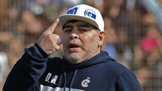 Diego Armando Maradona y una cábala como entrenador que lleva el nombre de Luis Reyna 