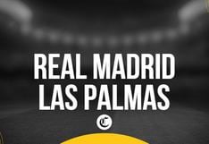 Dónde ver partido de Real Madrid vs. Las Palmas: TV en vivo y streaming