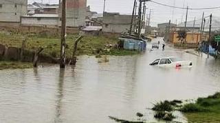 Pasco: calles y viviendas, inundadas por fuertes lluvias  | VIDEO