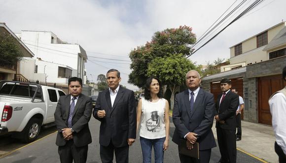 El ex presidente Ollanta Humala y su esposa, Nadine Heredia, son investigados por el presunto delito de lavado de activos por el Caso Odebrecht. (Foto: Hugo Pérez/ El Comercio)