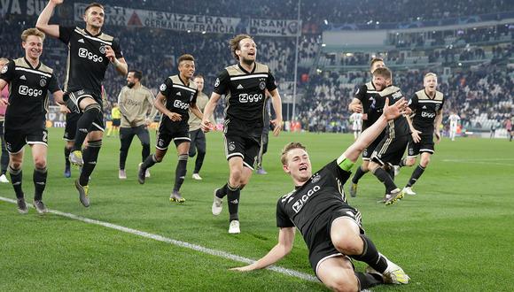 Ajax ha eliminado a Juventus y se metió a la semifinal de la Champions League. (Foto: AP)
