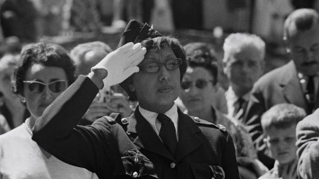 Baker gave a speech during the legendary March on Washington for Civil Rights in 1963. (Getty Images).