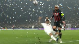 Durísima entrada y expulsión: ‘Cuti’ Romero vio la roja en el Tottenham vs. Milan | VIDEO
