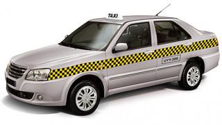 Taxis sin franjas de cuadros serán multados desde mañana