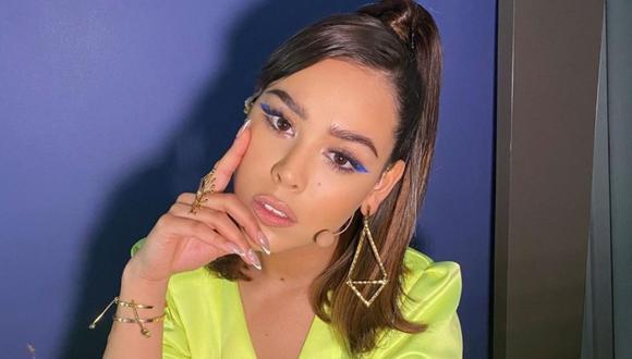 Danna Paola se fotografía frente al espejo al estilo de las Kardashian (Foto: Instagram)