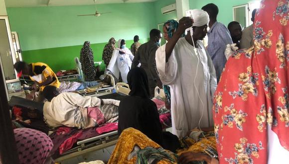 El hospital de El Fasher, en Darfur del Norte. (Médicos Sin Fronteras).