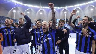 Goles de Dimarco, Dzeko y Lautaro Martínez: Inter derrota a Milan y se encumbra con la Supercopa de Italia | VIDEO