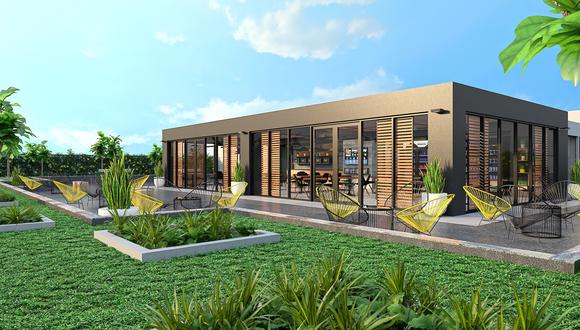 La inmobiliaria ha puesto especial énfasis en el diseño y la arquitectura de las áreas comunes. Así lucirá la azotea de Soho Life.