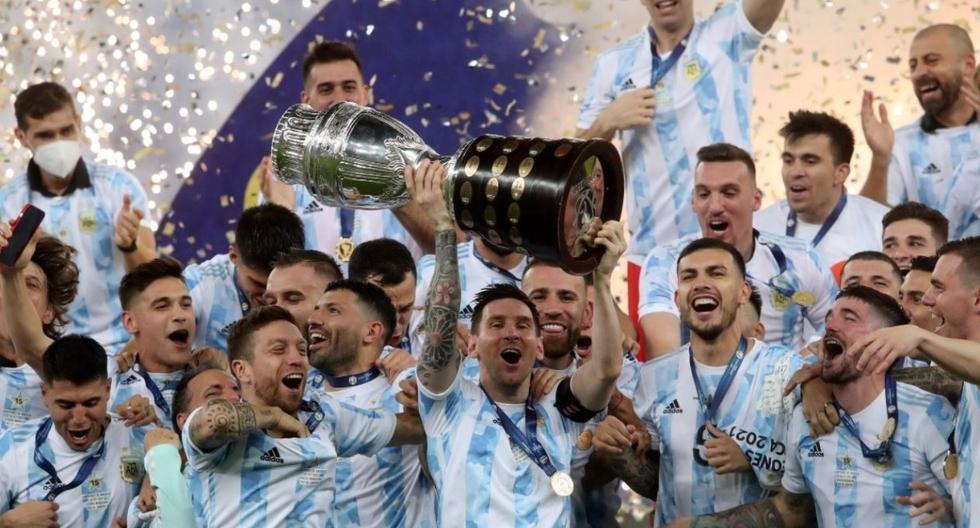 Argentina cortó una sequía de 28 años sin ganar algún torneo oficial. (Foto: Agencias)