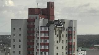 Bombardeo ucraniano alcanza un edificio de la ciudad rusa de Belgorod, cerca de la frontera