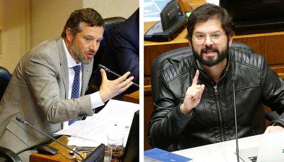El diputado de izquierda Gabriel Boric y el abogado de derecha Sebastián Sichel lideran las encuestas. (Foto: Reuters)
