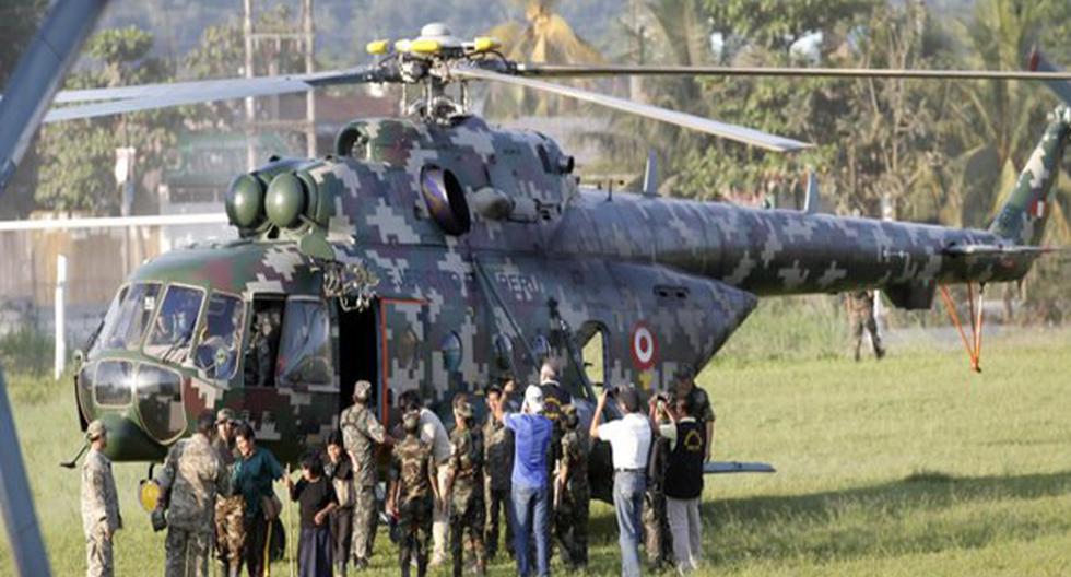 Retienen helicóptero y a sus tripulantes. (Foto: Referencial / Andina)