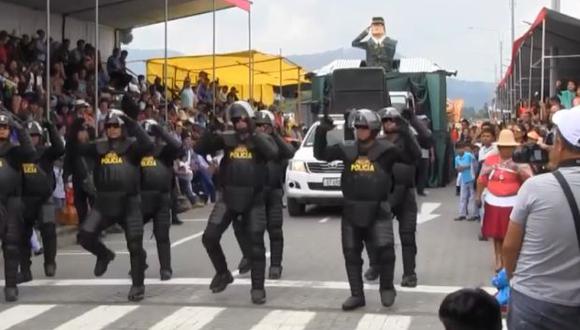 Un grupo de ocho agentes de la PNP sorprendieron en el Carnaval de Cajamarca bailando el "Scooby Doo PaPa". El video se ha hecho viral en Facebook.