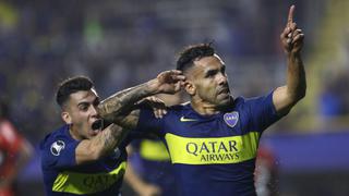 Boca Juniors: Carlos Tevez ingresó al top-5 de los máximos goleadores 'Xeneizens' en Copa Libertadores