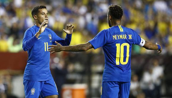 Philippe Coutinho marcó un golazo luego de una asistencia de Neymar. El tanto fue publicado en YouTube. (Foto: AP)