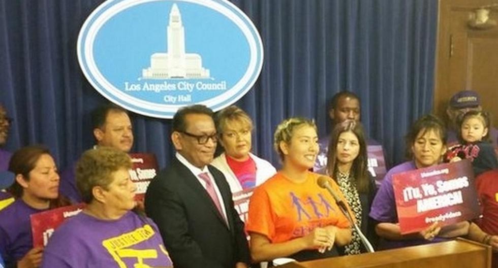 Los Ángeles es la primera ciudad en apoyar abiertamente los alivios migratorios de Barack Obama. (Foto: laopinion.com)