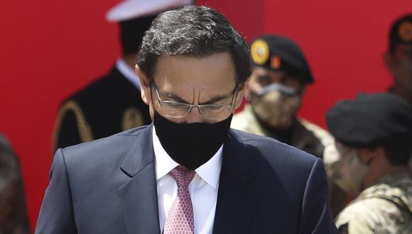 Martín Vizcarra fue retirado del padrón oficial de vacunación y ya no podrá recibir la segunda dosis de Pfizer. (Foto: Britanie Arroyo)